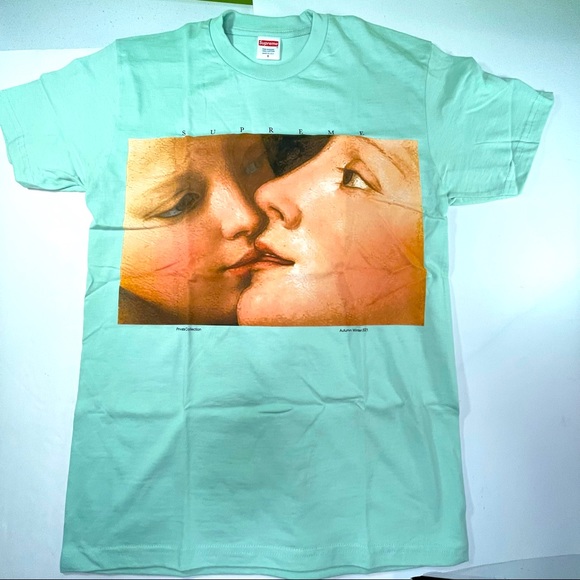 Supreme Other - Supreme Teal Venus Graphic Tee Shirt Rare Mens Small Size